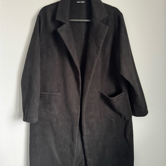 Black Long Coat - size small - Picture 1 of 5